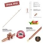 Professional Grade 3/8" X 4' Copper Rod For Versatile Grounding Needs New. Price: $64.99.