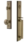 Grandeur Cardgrfav Eset 238 Carre Solid Brass Rose Keyed Entry - New. Price: $787.50.