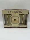 Baldwin Interior Solid Brass Wave Knob Premium Bed And Bath New Open Box Vintage. Price: $53.39.