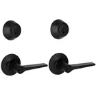 Defiant Freedom Matte Black Single Cylinder Keyed Entry Project Pack (2 Doors) New. Price: $25.00.