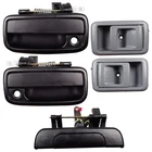 Lcyolada Exterior & Interior Door Handle Set 2001-2004 Toyota Tacoma, Black New. Price: $48.18.