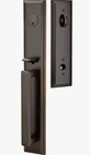 Emtek Melrose Tubular Single Cylinder Entry Handleset Orb Knob 4212 New. Price: $150.27.