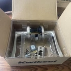 Kwikset 720KAL Katella Passage Door Lever - Open Box Satin Nickel *read*. Price: $19.45.