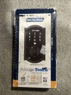 Schlage Touch Aged Bronze Camelot Deadbolt - BE375CAM716 Open. Price: $49.99.