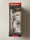 Kwikset Satin Nickel Deadbolt Keyed Entry Door Handle Open. Price: $60.00.