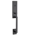 Kwikset Vancouver Matte Black Single Cylinder Handle 818VNH Smartkey 98180-019 New. Price: $57.95.