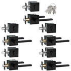Hisafe Keyed Alikeall Same Keys Entry Door Lever With Single Cylinder D... New. Price: $238.47.