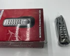 Lockey Mechanical Keyless M-220-AB Surface Mount Slide Deadbolt Antique Brass New. Price: $108.50.