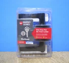 Kwikset Hollis Round Matte Black Keyed Entry Door Handle With Smartkey Security New. Price: $24.99.