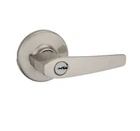 (lot Of 5) Kwikset 405DL 15 Delta Lever - Keyed Satin Nickel Open. Price: $45.00.