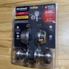 Kwikset Cove Entry Lockset Keyed Alike Satin Nickel 96900-424 New. Price: $19.99.