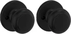 Kwikset 94880-615 Cove Door Knob, Dummy, Matte Black (pack Of 2) New. Price: $14.36.