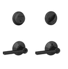 Schlage Latitude Single Cylinder Deadbolt & Keyed Entry Door Handle FB50N LAT622 Open. Price: $44.99.