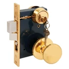 Prime-line 27580 2-1/2 In. Backset, Entrance Mortise Lockset, Wrought Soli.... Price: $159.36.