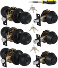 (2 Sets) All Keyed Same Entry Knobs&single Cylinder Deadbolt For Exterior Front New. Price: $136.39.