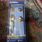 Schlage Camelot Handleset With Plymouth Knob Brass F60VCAM505PLY605 #8A8 New. Price: $75.00.