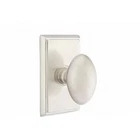 Emtek 8221EUS15 Privacy, Rectangular Rosette, Egg Knob, Open. Price: $97.75.