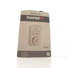 Kwikset Powerbolt 250 Keypad Electronic Lock Satin Nickel Finish- New. Price: $35.00.