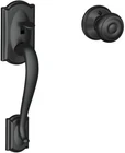 Schlage Camelot Entry Door Handle With Georgian Knob FE285 Open. Price: $55.00.