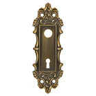 Ceymio 2 Pack Mortise Lock Door Knob Plate Kit Antique Brass Open. Price: $21.99.