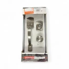 Delaney Hardware Katana Satin Nickel Entry Door Handle Set Open. Price: $118.72.