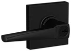 Schlage F51A-ELR-COL Eller Single Cylinder Keyed Entry Door Lever Black New. Price: $124.43.