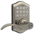 True Bolt Brass Classic Electronic Keypad & Lock Entry Door Lever Handle Kit Open. Price: $64.95.