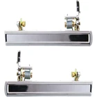 Exterior Door Handle Pair Set Lh & Chevy, Chrome Replacement, Evan Fischer New. Price: $136.13.