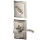 Schlage F59ACC619ADDLH Lock Company Accent Left Handed Interior Pack Lever Set New. Price: $118.05.