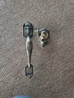 Schlage Maximum Security Entry Door Lock Set Bronze Brass Used. Price: $77.50.