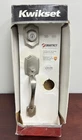 Kwikset Belleview Polo Satin Nickel Front Door Lock 96870-099 Knob Open. Price: $44.99.