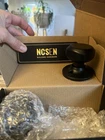 Ncsen 6 Pack Black Knobs Interior Square For Hall And Closet New. Price: $39.99.