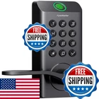 Apestellar Fingerprint Keyless Entry Door Lock Handle Biometric Keypad New. Price: $73.14.
