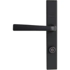 Larson Quickfit Matte Black Die-cast Metal Locking Storm Door Straight Leverset New. Price: $74.15.