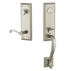 Baldwin Estate Stonegate Keyed Entry Deadbolt Handleset Satin Nickel Rh 85355 Open. Price: $105.95.