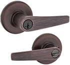 Kwikset Delta Keyed Entry Door Lever Venetian Bronze Smartkey Security 405DL New. Price: $26.95.