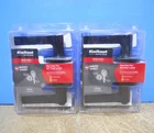 2 Pcs Kwikset Hollis Round Matte Black Keyed Entry Door Handle Smartkey Security New. Price: $47.99.