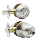 Entry Door Knob And Single Cylinder Deadbolt Combo,keyed Alike Combination Se... New. Price: $31.67.