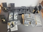Emtek E4020HLOLHUS19 Keypad Modern Brass - Helios Lever Bundle Lot See Photos Used. Price: $499.99.