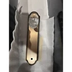 New Grandeur 804038 Hardware Arc Tall Plate Burgundy Knob Single Dummy Brass. Price: $57.91.