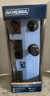 Schlage Addison Aged Bronze Single Cylinder Deadbolt F60 716 Geo Nib New. Price: $105.00.