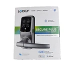 Lockly PGD628F Secure Plus Smart Lever Bluetooth Fingerprint New Open. Price: $185.99.