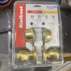 Kwikset Keyed Entry Double Cylinder Deadbolt #66065-001 REV02 /65 Knob New. Price: $44.50.