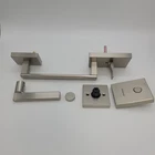 Kwikset San Clemente Non-functioning Door Lock Handle, Satin Nickel 98190-029 Used. Price: $31.47.