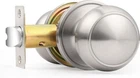 Probrico Brushed Nickel Passage Door Knobs Round 1 Pack, New. Price: $30.99.