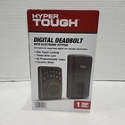 Hyper Tough Digital Deadbolt With Electrical Keypad (1752004) Open. Price: $29.88.