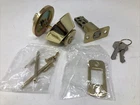 Mfs Supply Deadbolt Brass Door Hardware Set 35241 Open. Price: $20.00.