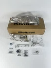 Kwikset Shelburne Nickel Single Cylinder Door Handleset With Tustin New. Price: $80.91.