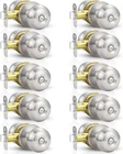 Pack Home Improvement Bed/bath Room Door Knobs Privacy 10 Brushed Nickel New. Price: $108.99.