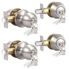 Door Keyed Entry Single Cylinder Deadbolt Satin Nickel Knobonly Same New. Price: $74.99.
